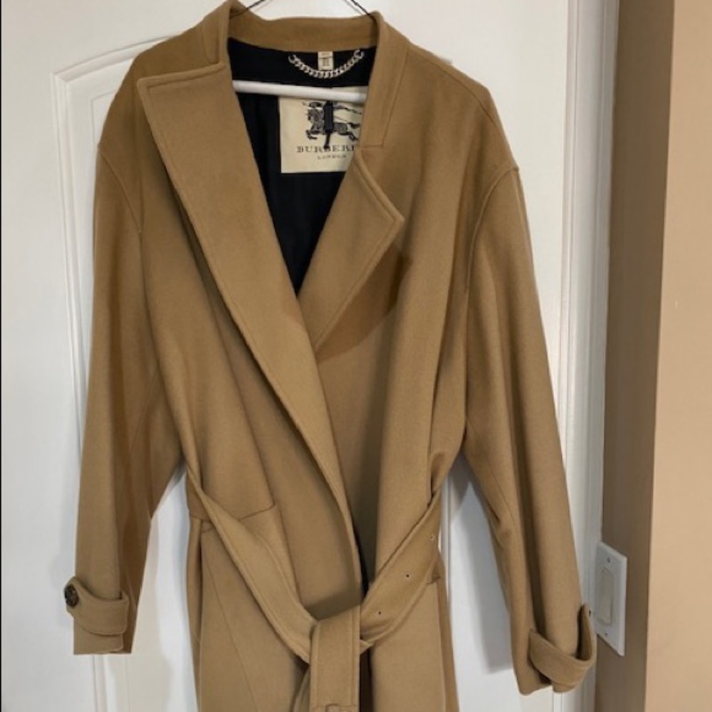 Tan Burberry jacket NWOT